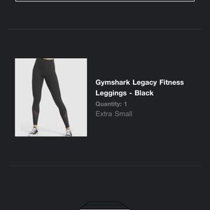 SOLD ‼️ Gymshark legacy fitness leggings